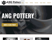 Tablet Screenshot of angpottery.com